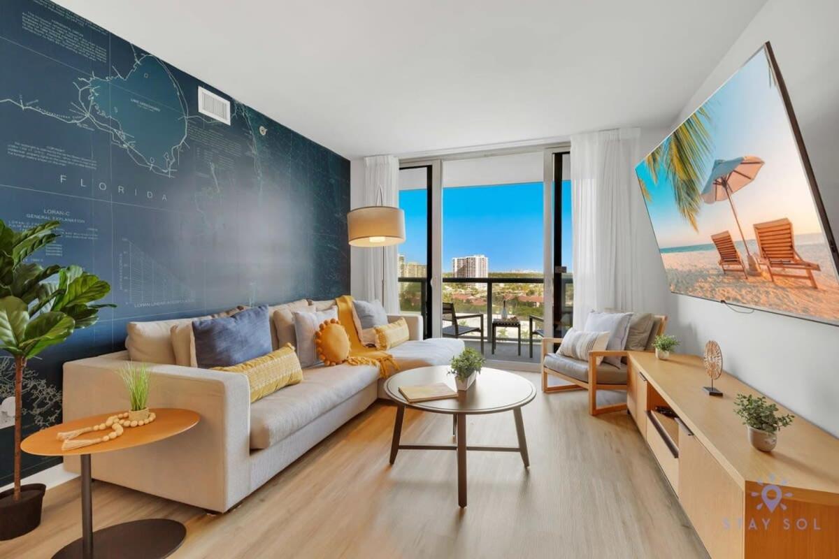 MODERN Resort BALCONY ENDLESS VIEWS Resort Hallandale Beach Exterior foto